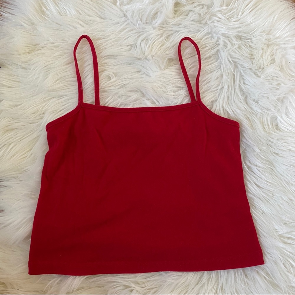 Brandy Melville Red tank top